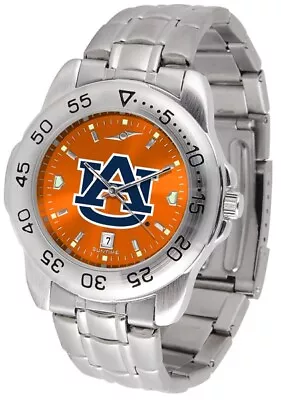Sun Time Men's Licensed NCAA Team Sport Steel Anochrome Watch (Pick Your Team) • $99.95