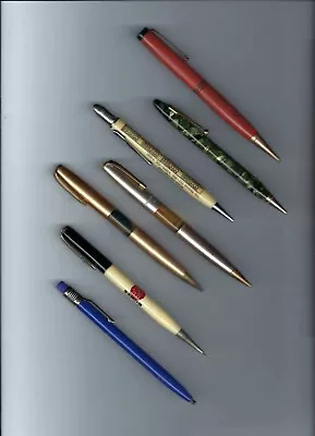 Lot Of 7 Vintage Mechanical Pencils-Parker Duofold Osborne Scripto Ritepoint • $15.95