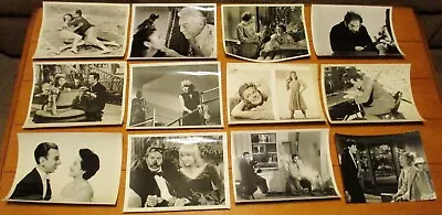 Vintage Movie Stars And Stills  B&W Photograph  Lot (12 Dif.)  8  X 10       #32 • $40