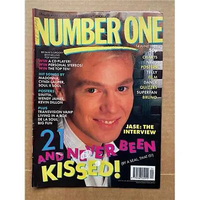 JASON DONOVAN NO.1 MAGAZINE JUNE 14 1989 - JASON DONOVAN Cover With More Inside  • £10