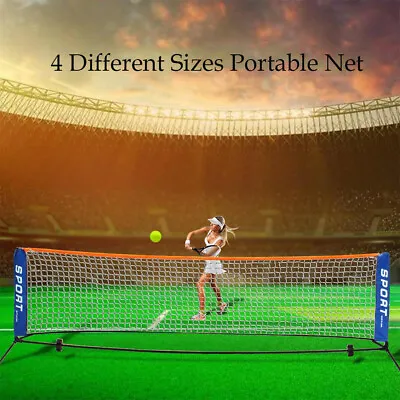 Badminton Net Tennis Volleyball Pickleball Sport Net For Indoor Outdoor Portable • $19.41