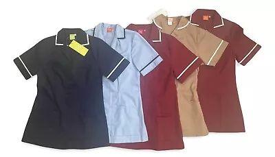 GREAT WORK TUNIC Healthcare Nurses Medical Carer Uniform Size 6 8 16 18 20 22 26 • £8.99