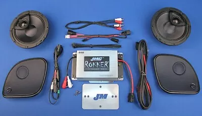 J&M ROKKER Stage6 200w 2-Spkr/Amp Kit For HD RoadGlide/RG Ultra - RKT6-200HR15 • $584.99