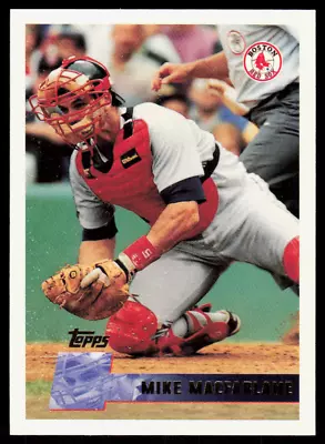 1996 Topps 33 Mike Macfarlane Boston Red Sox • $1.65