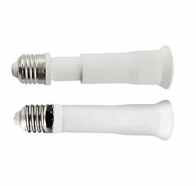 E27 To E26 Light Socket Extender Adapter Extension Flexible Socket  (2-Pack) • $12.14