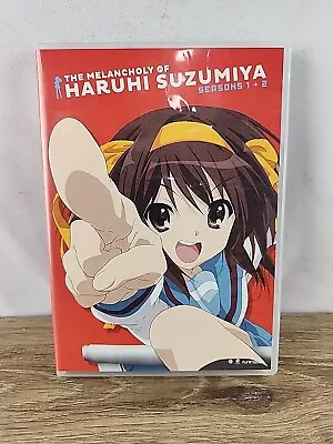 The Melancholy Of Haruhi Suzumiya: Seasons One And Two [DVD] 5-Disc Set • $44.95