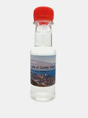 Holy Water Sea  Galilee Where JESUS Walked On Water Gift Tiberias Holy Land • £10.52