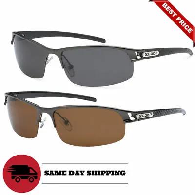 POLARIZED Metal Men Sunglasses Sport Fishing Golf Driving Anti Glare Glasses • $12.98