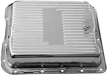 Bandit Automatic Transmission Oil Pan 7599; Finned Chrome Steel For Chevy 700-R4 • $36.40