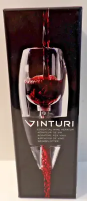 New Vinturi Essential Wine Aerator Breathes Enhanced Flavor First Sip Nib • $8.66