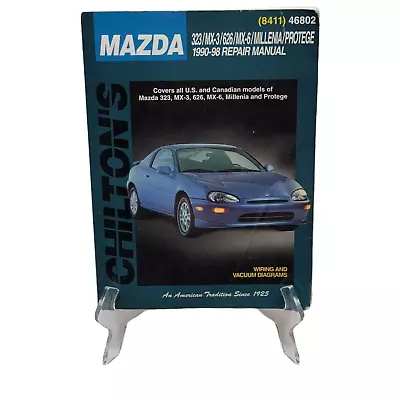 Chilton 46802 Mazda 323/mx-3/626/mx-6/millenia/protege 1990-98 Repair Manual • $7.20