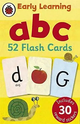 Early Learning ABC Flash Cards By Ladybird NEW Book FREE & FAST Delivery (Har • £9.07