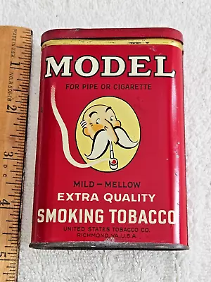 Vintage Advertising Empty Model High Smoke Version Vertical Pocket Tobacco Tin • $39.99