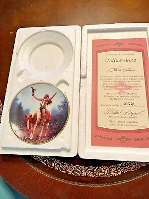 Hamilton Collection Mystic Warrior Collectors Plate - Deliverance • $18