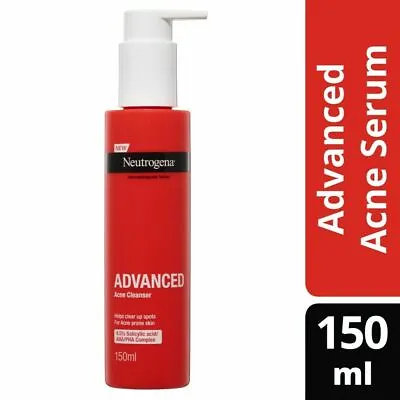 Neutrogena Advanced Acne Cleanser 150mL Pimples Dark Spots Uneven Textures • $21.55
