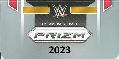 $1 • Buy 2023 WWE Prizm Base Cards PICK YOUR CARD Finish Your Set Panini Wrestling