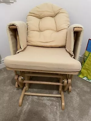 £70 • Buy Nursing Glider/Rocking Maternity Chair - Natural