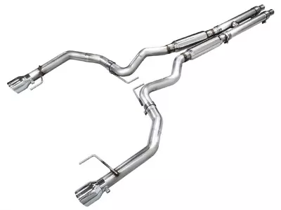 AWE Track Exhaust For 2024 Mustang GT/GT Premium Coupe 5.0L RWD-Chrome Tips • $1245