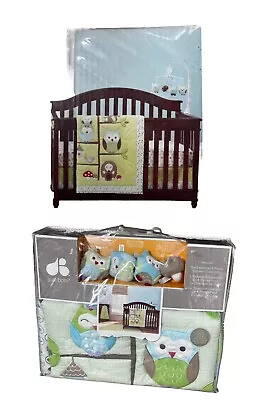 REAR! Just Born Babywise Essential 6 Piece Nursery Collection Crib Bedding Set • $159.99