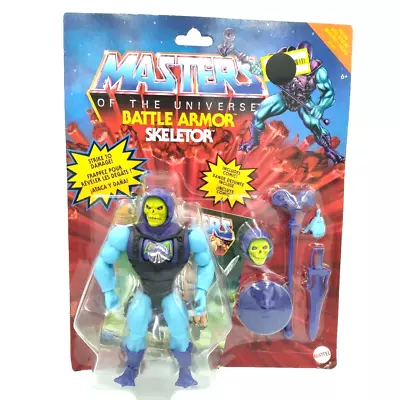 Masters Of The Universe Battle Armor Skeletor Action Figure Model GVL 75 GVL 77 • $24.95