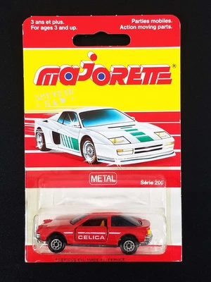 $89.95 • Buy Majorette Toyota Celica 2.0 GT Red / #249 / Rare New Model Card / Made In France