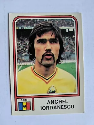 FIGURINE PANINI ARGENTINA 78 WORLD CUP #383 ANGHEL JORDANESCU-Romania • £4.50