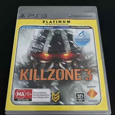 Playstation 3 Ps3 Killzone 3 III - Complete W Manual • $9.99