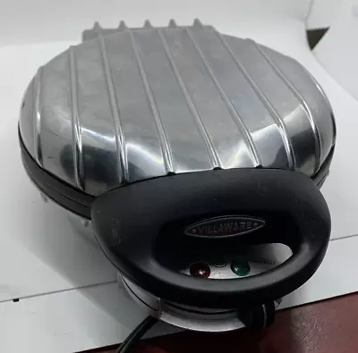 VillaWare UNO Waffler Waffle Maker Model 2004 TESTED • $39