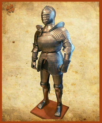 £739 • Buy Medieval Warrior Knight Maximilian Full Suit Of Armor Fully Wearable Costume