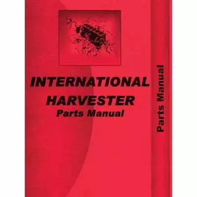 Parts Manual Fits International Cub 154 Cub 184 Cub 185 • $48.34