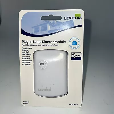 Leviton Decora Smart Z-Wave Plus Plug-In Dimmable Lamp Module (DZPD3) Free Ship • $25