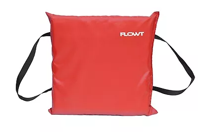 Red Throwable Boat Cushion Safety Device Flowt Type IV 40102 • $26.95