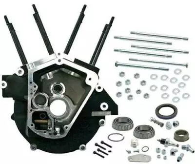 S&S Cycle Black Big Bore Super Stock Engine Case For 1992-1999 Harley • $1843.95