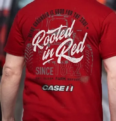 Case IH Rooted In Red Men's Short Sleeve T-Shirt • $21.95