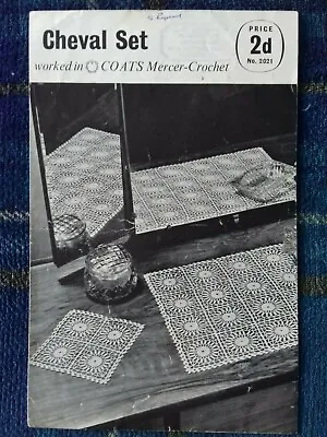 Crochet Pattern - Vintage Coats Mercer Cheval Set No. 20 2021 (202554) • £1.54