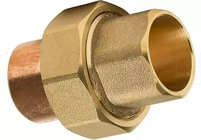 PROCURU 3/4  Copper Union C X C (Brass X Copper) Sweat Connection • $12