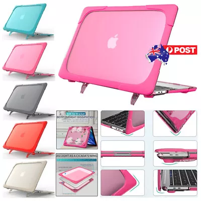 For MacBook Air 13  15  2024 M3 NEW Laptop Rugged Case Heavy Duty Stand Cover • $36.69