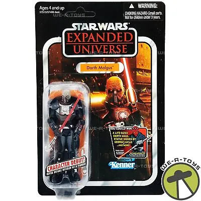 Star Wars Vintage Collection Expanded Universe Darth Malgus Figure Unpunched NEW • £95.23