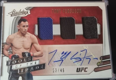 $499 • Buy Ufc 2021 Chronicles TONY FERGUSON Absolute Tools Of The Trade Relic Auto 23/49