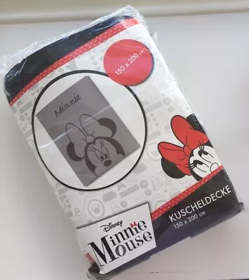 Disney Minnie Mouse Blanket Bnwt • £34.99