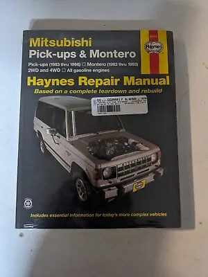 Haynes 68040 Repair Manual For 1983-1996 Mitsubishi Mighty Max 1983-1993 Montero • $21.24
