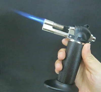 £7.95 • Buy Refillable Butane Gas Micro Blow Torch Lighter Welding Soldering Brazing Tools