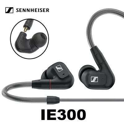 $98.60 • Buy Sennheiser Ie300 In-ear Audiophile Wired Earphones Headphones Black - Open Box