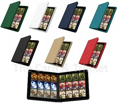 Ultimate Guard ZipFolio XenoSkin QuadRow Album Folder Binder 24-Pocket 480 Cards • $66.50