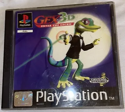 Gex 3D Enter The Gecko Ps1 • £50