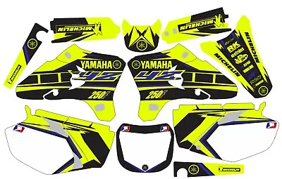 Vibrant Highlighter YAMAHA GRAPHICS  YZ 250F YZ250F 2003 2004 2005 • $95