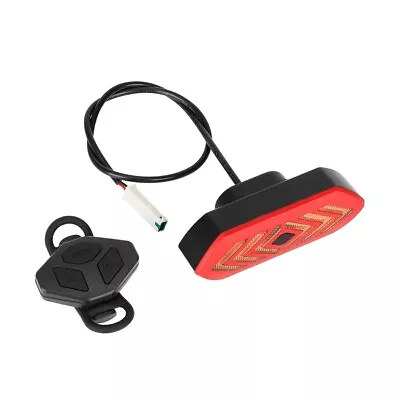 USB Rechargeable LED Tail Light With Remote Control For Xiaomi Scooters • $34.27