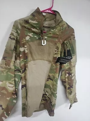 Small New Massif Army Combat Shirt ACS OCP Multicam Flame Resistant FR  Zip Tags • $41.99