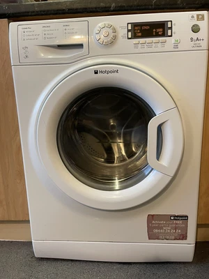 £80 • Buy Hotpoint Ultima WMUD962  9kg 1600rpm Freestanding Washing Machine In White VGC