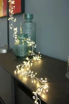 £28.50 • Buy Crystal Cluster - 200 LED Indoor Light Chain With Transformer - Mains Powered